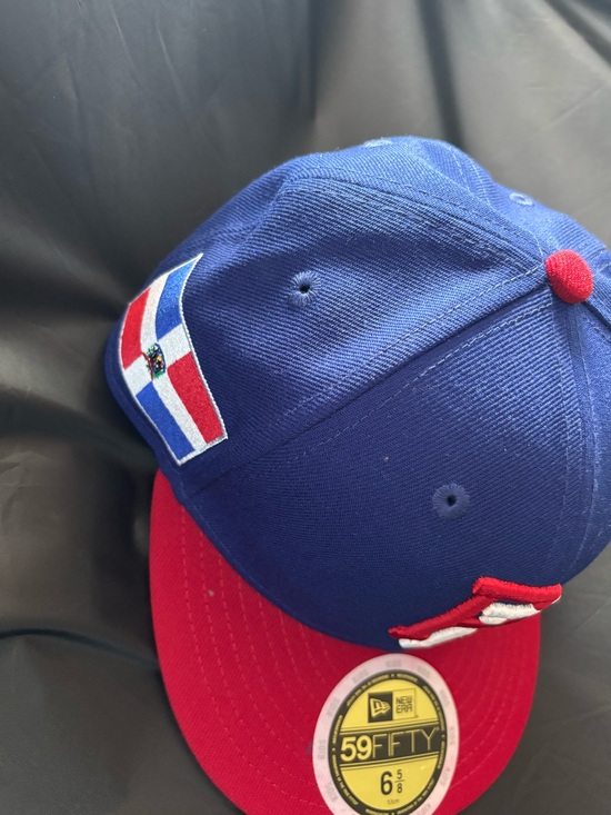 New Era Other - New Era Kids Navy and‎ Red 59FIFTY Cap with Dominican Flag Patch